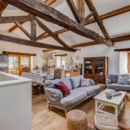 Les Juliannes - La Pierre Etoilee Piscine Jardin Ferienhaus Paulinet