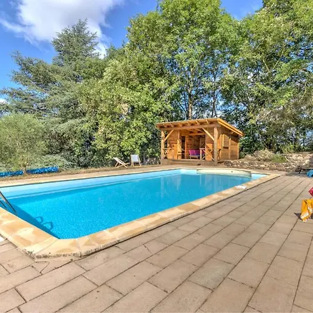 Les Juliannes - La Pierre Etoilee Piscine Jardin Ferienhaus