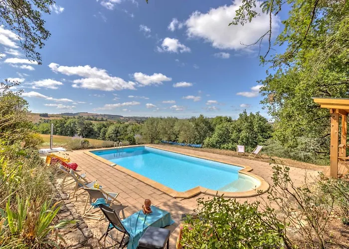 Les Juliannes - La Pierre Etoilee Piscine Jardin