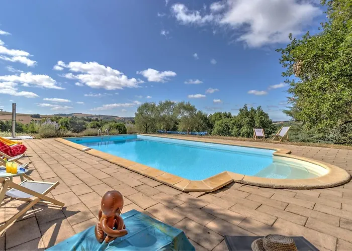 Les Juliannes - La Pierre Etoilee Piscine Jardin * Paulinet